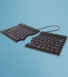 KEYBOARD WRL COMPACT BREAK/BLACK RGOSBUSWLBL R-GO