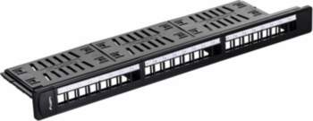 LAE Lanberg PPKS-1124-B patch panel 1U
