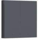 SMART HOME WIRED SWITCH DOUBLE/GREY WS-EUK02-G