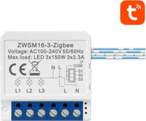 Smart Switch Module ZigBee Avatto ZWSM16-W3
