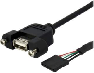 StarTech.com 1 ft Panel Mount