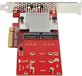 StarTech.com Dual M.2 PCIe