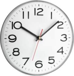 TFA Dostmann TFA Clock White Silver