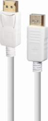 CABLE DISPLAY PORT 1.8M/WHITE CC-DP2-6-W