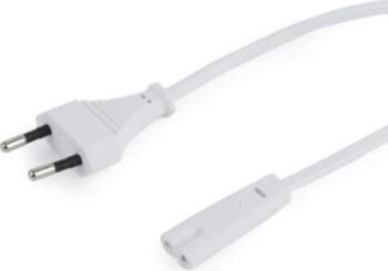 CABLE POWER 1.8M/WHITE PC-184/2-W GEMBIRD