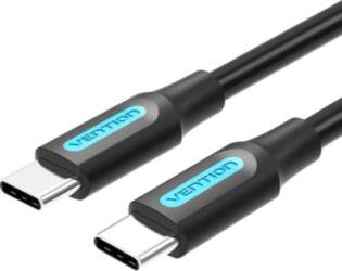 CABLE USB-C TO USB-C/1M BLACK COSBF