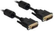 Delock 1m Black DVI Cable