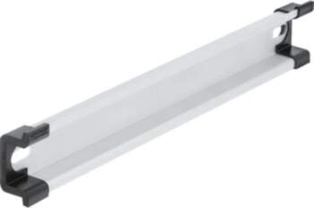 DeLOCK DIN Rail Panel Gray