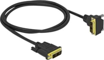 Delock DVI Cable 1m Black
