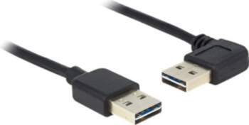 Delock Easy USB cable 2m Black