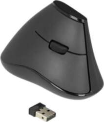 Delock Ergonomic Optical Wireless Mouse Black