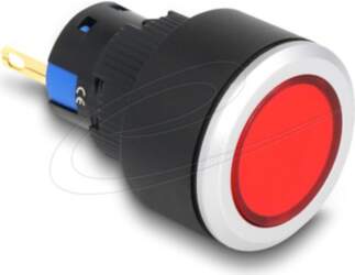 Delock Indicator Module Black Gray Red