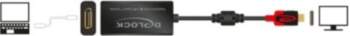 Delock Thunderbolt Adapter 20cm Black