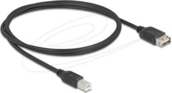 Delock USB Cable 1m Black