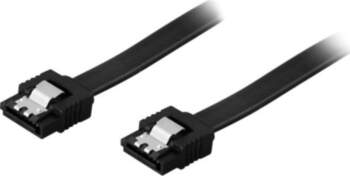DELTACO Serial ATA Cable 30cm Black