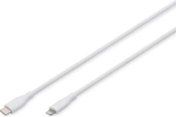 Digitus Lightning silicone connection cable, USB-C