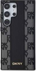 DKNY PU Leather Checkered Pattern MagSafe