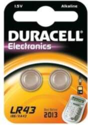 Duracell LR43 2 Pack
