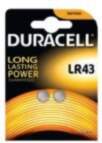 Duracell LR43 Button Cell Batteries