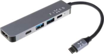 Fixed 5-port USB-C HUB Mini for