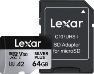 Lexar High-Performance Silver Plus microSDXC 64GB