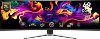 MSI MPG 491CQPDE QD-OLED Computer Monitor