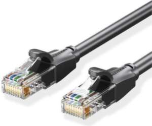 PATCH CABLE CAT.6 UTP/10M BLACK