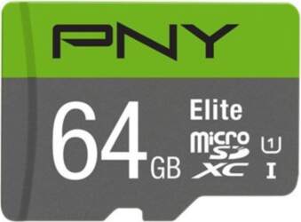 PNY Elite 64 MicroSDXC Class 10