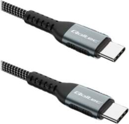 Qoltec USB Type-C Cable 1m Black