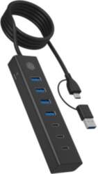 RaidSonic Technology ICY BOX IB-HUB1737-C3 Sort