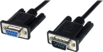 StarTech.com 1m Black DB9 RS232
