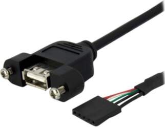 StarTech.com 3 ft Panel Mount