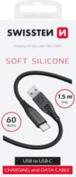 Swissten Soft Silicone Kabelis USB /