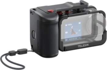 Telesin protective case with handle for