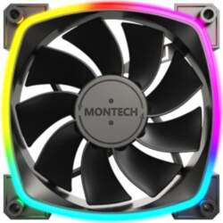 CASE FAN 120MM/RX120 PWM BLACK MONTECH
