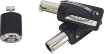Conceptronic CUSTODIO03BSM Cable Lock Black