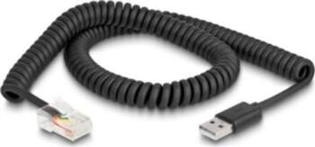 Delock Barcode Scanner Cable 2m Black