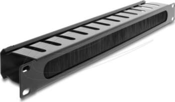 Delock Cable Management Tray Panel (Black)