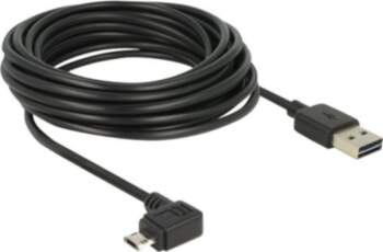Delock Easy USB Cable 5m Black