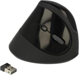 Delock Ergonomic Optical Wireless Mouse Black