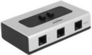 Delock RJ11 Switch Gray