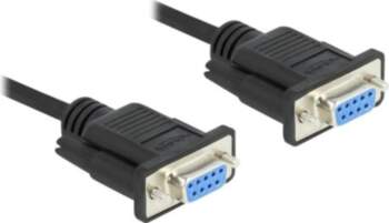 DeLOCK Serial Cable 2m Black