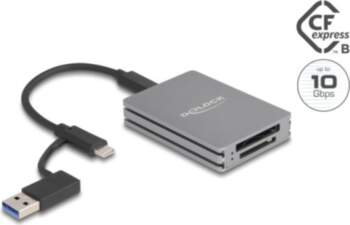 DeLOCK USB-C/USB-A Card Reader Gen 2