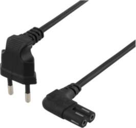 DELTACO Power Cable 3m Black