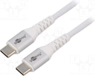 Goobay USB-C 2.0 Textile 1m
