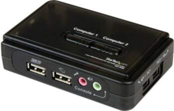 StarTech.com 2 Port USB VGA