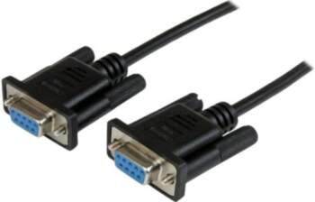StarTech.com 2m Black DB9 RS232
