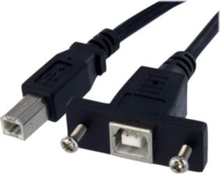 StarTech.com 3 ft Panel Mount