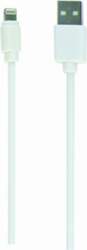 CABLE LIGHTNING TO USB2 1M/CC-USB2-AMLM-W-1M GEMBIRD