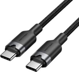 CABLE USB-C TO USB-C/1M BLACK TRDBF